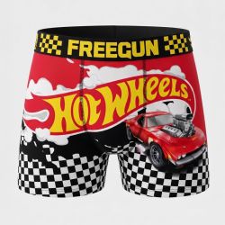 Boxer microfibre hot wheel fg/htw3/3/bm/red Enfant FREEGUN