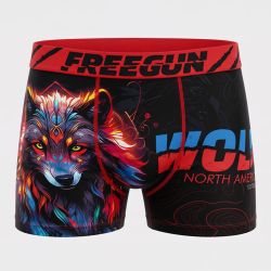 Boxer microfibre wolf fgpa90/1/bm/wol Homme FREEGUN