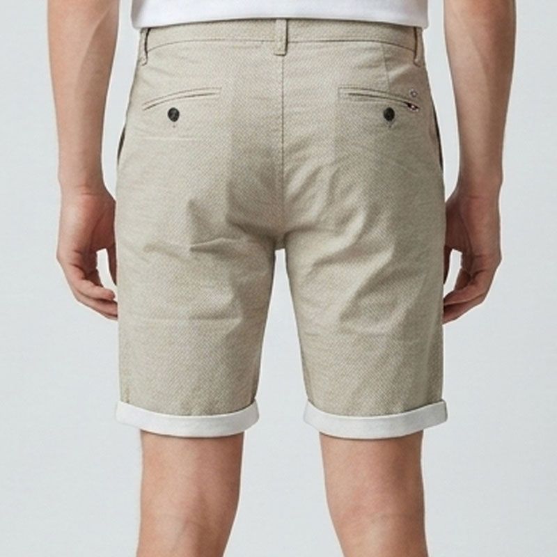 Bermuda chino pastel blue cr-ben-x12-pab Homme CROSSBY