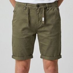 Bermuda cordon elast pastel blue cr-borris-x12-pab Homme CROSSBY