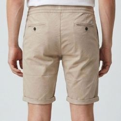 Bermuda cordon elast pastel blue cr-borris-x12-pab Homme CROSSBY