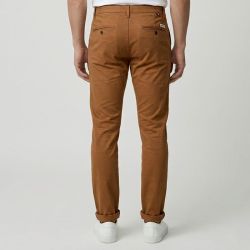 Pantalon chino dobby camel cr-preston-x12-ca Homme CROSSBY