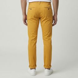 Pantalon chino dobby camel cr-preston-x12-ca Homme CROSSBY