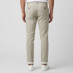 Pantalon chino imprime kaki cr-paolo-x12-ka Homme CROSSBY
