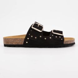 Mule suede black 6497-p51 t36/41 Femme I AM