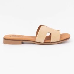 Mule serraje beige 3053 t36/41 Femme BIOSTOCK