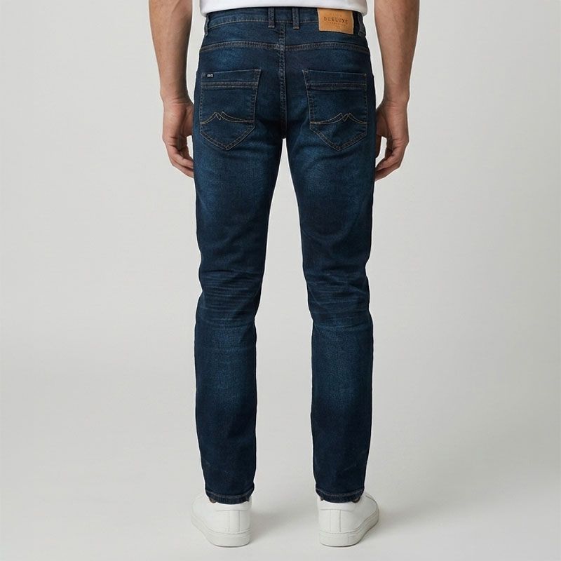 Jeans dark blue used stan pjj8072m Homme DEELUXE 74