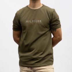 Tee shirt avec logo col rond Homme TOMMY HILFIGER