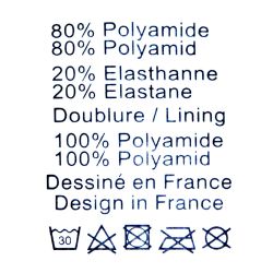 Maillot de bain 1p fillette 12m/16a Enfant HAUTE PRESSION