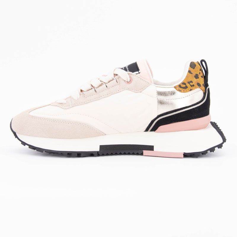 Basket ecru white archer wilder w pls60005-814 t36/41 Femme PEPE JEANS