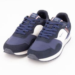 Basket navy london mood m pms40012-595 t40/46 Homme PEPE JEANS