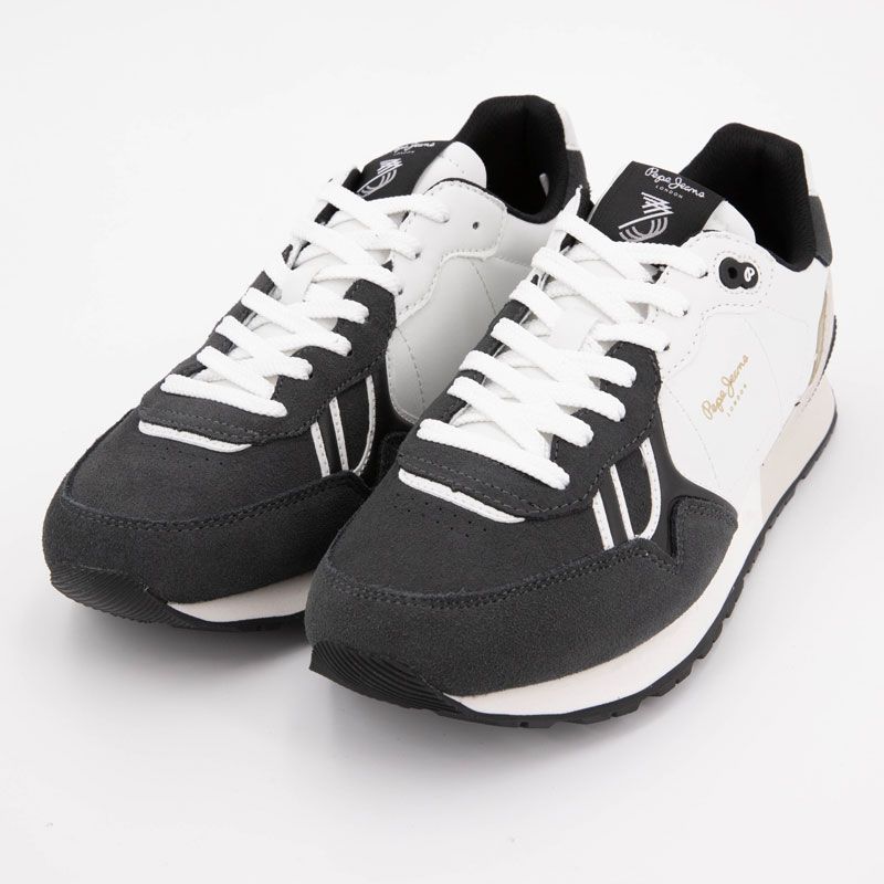 Basket middle grey brit half m pms400003-925 t40/46 Homme PEPE JEANS