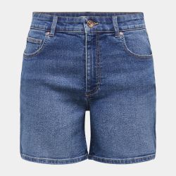 Short denim coton regular fit carrie Femme ONLY