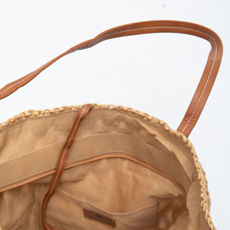 Panier crochet anses courtes et fermeture éclair GERARD PASQUIER