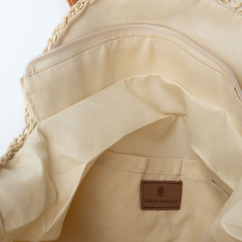 Sac paille ecru gp-dzr-p24003 Femme GERARD PASQUIER