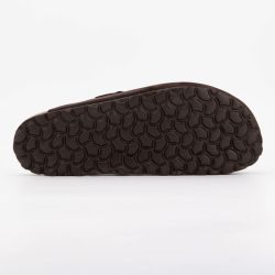 Sabots en cuir lisse daim à boucle Femme I AM