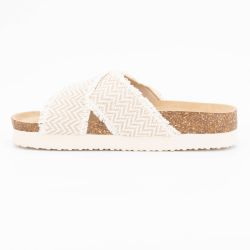 MULE CROISEE PETITE FRANGE NADIRITA 4991 T37/41