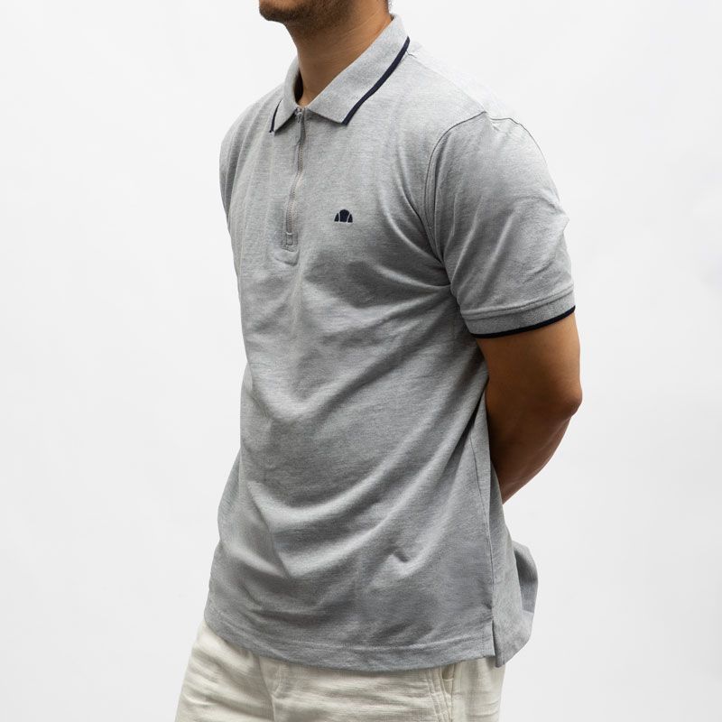 Polo gris marl sj00610 ellesse Homme ELLESSE