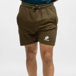 Bermuda jogging regular logo noir Homme LOTTO