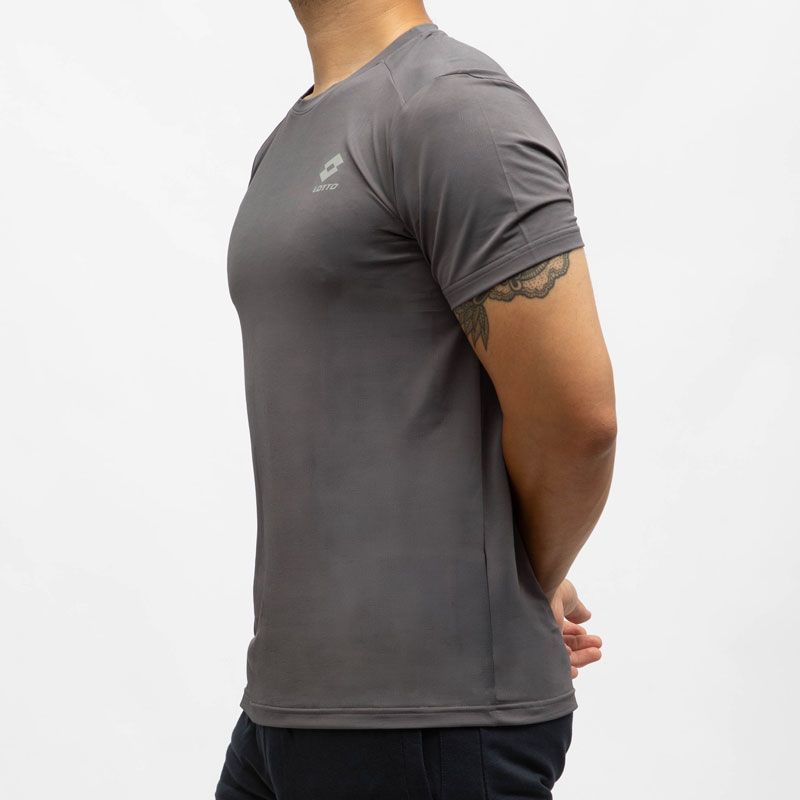 Tee shirt technique mc grey tech lotto - 8987 Homme LOTTO