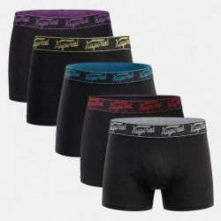 Lot de 5 boxers en boite willem Homme KAPORAL