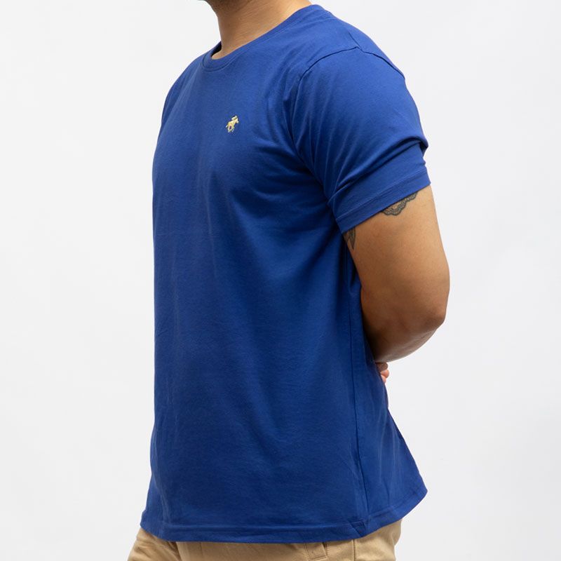 Tee shirt avec cavalier brodé en coton Homme AMERICAN COLLEGE