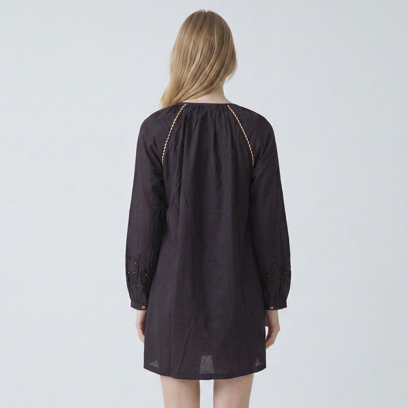 Robe noir maly 12420130a Femme LES TROPEZIENNES PAR M.BELARBI
