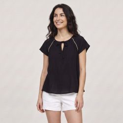 Top ecru lili 12120022e Femme LES TROPEZIENNES PAR M.BELARBI