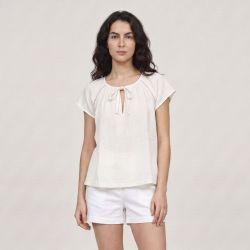 Top ecru lili 12120022e Femme LES TROPEZIENNES PAR M.BELARBI