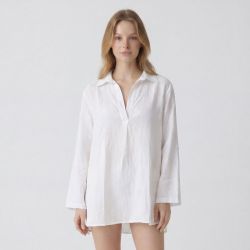 Robe blanc sixtine 12420136b Femme LES TROPEZIENNES PAR M.BELARBI
