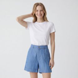 Short stone denim idewa 12720112a Femme LES TROPEZIENNES PAR M.BELARBI