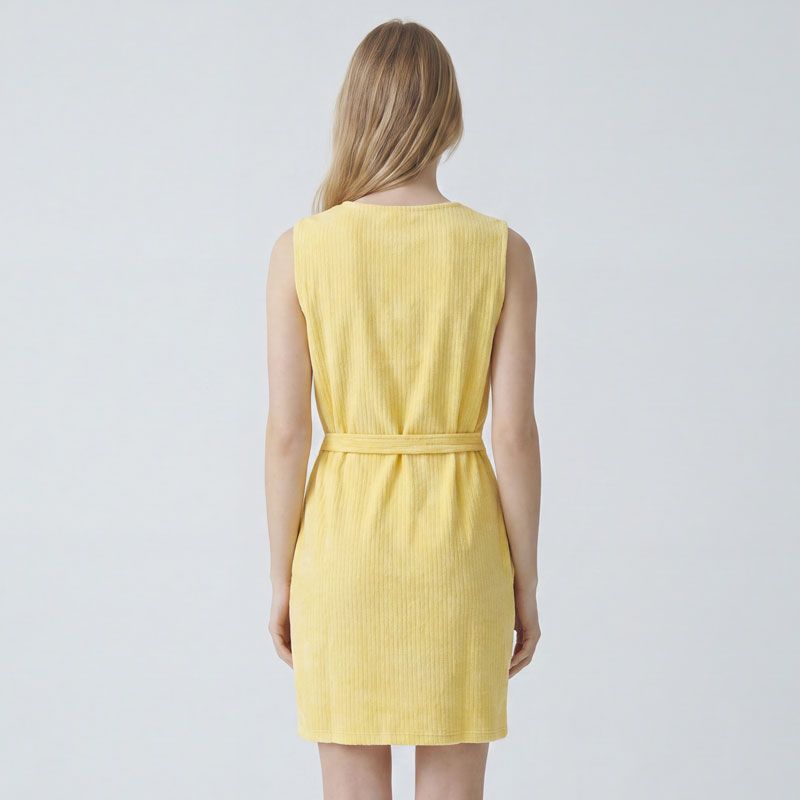Robe jaune grace 11420961a Femme LES TROPEZIENNES PAR M.BELARBI