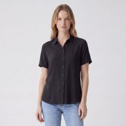 Chemise mc noir dona 12320094d Femme LES TROPEZIENNES PAR M.BELARBI