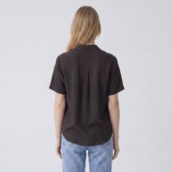 Chemise mc noir dona 12320094d Femme LES TROPEZIENNES PAR M.BELARBI
