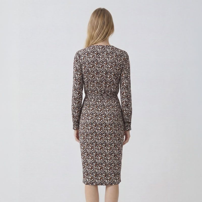 Robe animale mitjana 12420182a Femme LES TROPEZIENNES PAR M.BELARBI