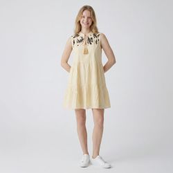 Robe ecru thalie 12420127c Femme LES TROPEZIENNES PAR M.BELARBI