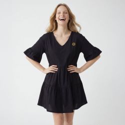 Robe noir josephine 11420894b Femme LES TROPEZIENNES PAR M.BELARBI