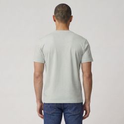 T-shirt logo brodé coton col ras de cou Homme TOMMY HILFIGER