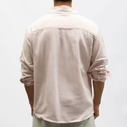 Chemise manches longues lin mélangé Homme PANAME BROTHERS