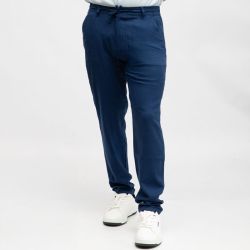 Pantalon lin mélangé cordon julien Homme PANAME BROTHERS