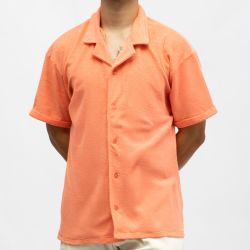 Chemise mc eponge kaki charly-ds Homme PANAME BROTHERS