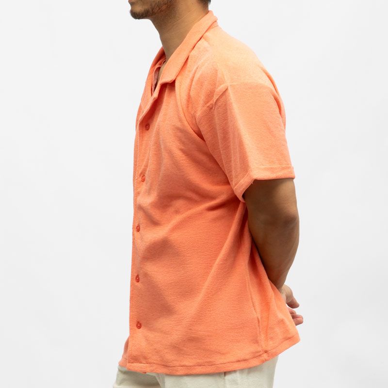 Chemise mc eponge kaki charly-ds Homme PANAME BROTHERS