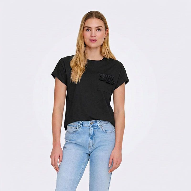 Tee shirt jdyilse black 15375208 4624 Femme JDY