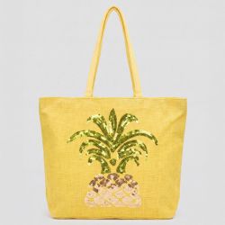 Sac de plage jaune gp-js-p26038 Femme GERARD PASQUIER