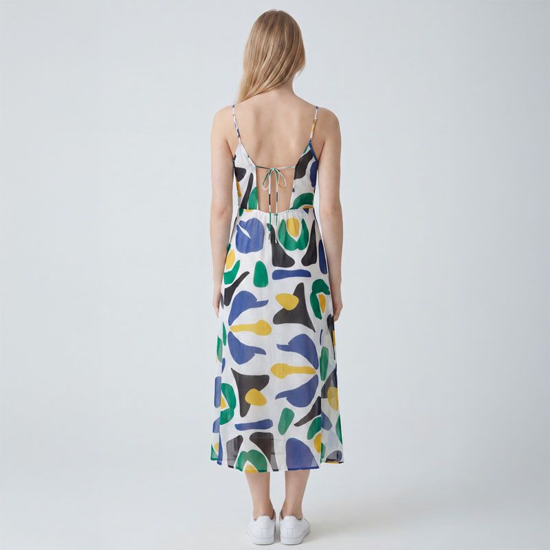 Robe multico graphic leggato 12420227a Femme LES TROPEZIENNES PAR M.BELARBI