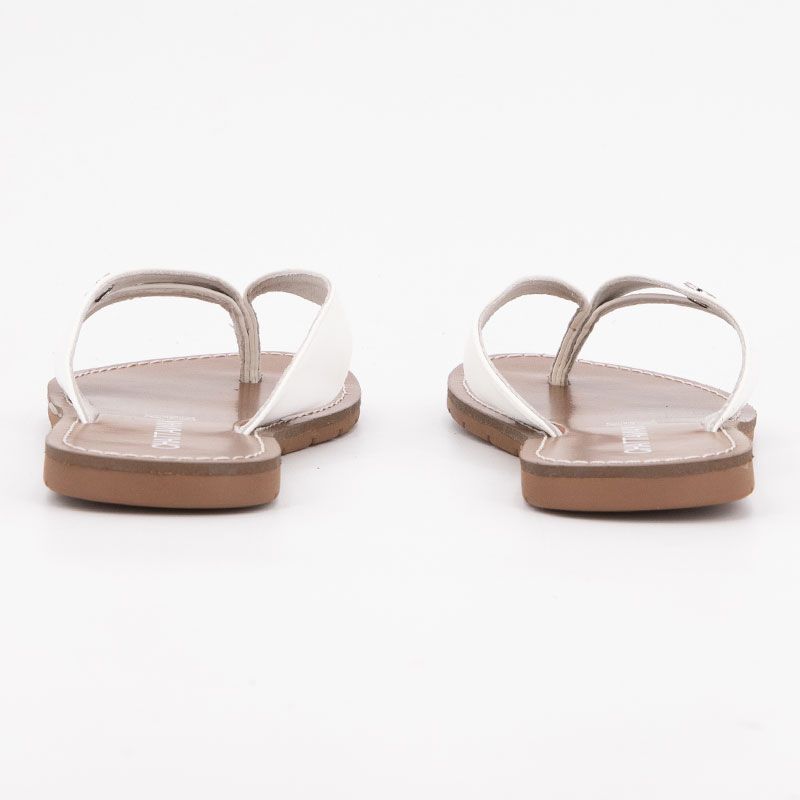 Tong blanc kalinda t36/41 Femme CHATTAWAK