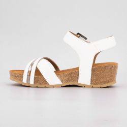 Sandale compensee lady rouge t36/41 Femme CHATTAWAK