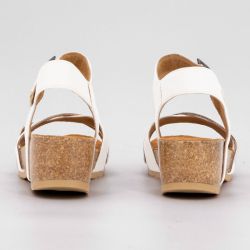 Sandale compensee lady rouge t36/41 Femme CHATTAWAK