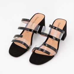 Mule noir lupin t36/41 Femme CHATTAWAK