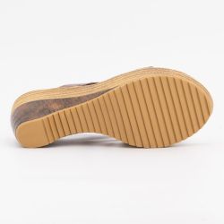Sandale compensee bronze juliette t36/41 Femme CHATTAWAK